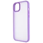 Чехол для iPhone Mobile Case TPU+PC Metal Buttons Lilac for iPhone 14 Plus: Материалы поликарбонат и полиуретан