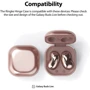 Чехол для наушников Ringke TPU Case Shockproof with Belt Clear (RCS4810) for Samsung Galaxy Buds 2 Pro/Buds 2/Buds Live/Buds Pro: Материал Термопластичный полиуретан