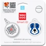 Адресник металлический WAUDOG Smart ID c QR паспортом рисунок Патрон 25 мм (625-4025): Тип Аксессуары к ошейникам