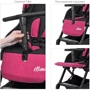 Прогулочная коляска El Camino Mimi Candy Pink (ME 1036L): Ширина шасси 42 см