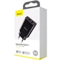 Зарядное устройство Baseus USB Wall Charger Speed Mini 2xUSB 2.1A 10.5W Black (CCFS-R01) фото 5