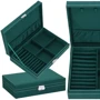 Скринька для прикрас (футляр для біжутерії) Springos 28x19.5x7 см HA1047 фото 1