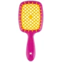 Расческа Janeke Small Superbrush розовый с желтым