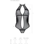 Сетчатое боди с кружевом на груди Passion SATARA BODY Black XXL/XXXL