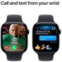 Apple Watch Series 10 GPS 46mm Jet Black Aluminium Case with Black Sport Band - M/L (MWWQ3) Approved Вітринний зразок фото 3