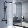 Душевая система Lefton Thermostatic Shower System with 5 Water Modes and Temperature Display Screen-SST2206 Matt Black: Тип Душевая система