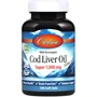 Carlson Labs Wild Norwegian Cod Liver Oil Gems Super 1000 mg 250 Soft Gels Рыбий жир из печени трески