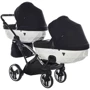 Универсальная коляска для двойни 2 в 1 Junama Diamond S-line Duo Slim 04: Возможность установки люльки есть