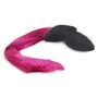 Анальная пробка c хвостом LoveToy Silicone Anal Plug With Pony Tail