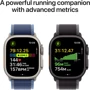 Apple Watch Ultra 3 GPS + Cellular 49mm Natural Titanium Case with Anchor Blue Ocean Band (MEWH4)