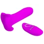 Вибробабочка с стимулятором клитора PRETTY LOVE - Remote Control Massager, BI-014850W