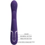 Вибратор 3в1 LYBAILE Pretty Love Shonia Dark Purple (BW-500041-2)