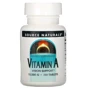 Source Naturals Vitamine А, 10000 IU, 250 Tab