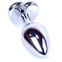 Анальная пробка Boss Series - Jewellery Silver Heart PLUG Red S (BS6400046)