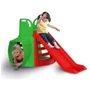 Горка с туннелем DOLONI TOYS зелено-красная 130 см (01470/13): Цвет разноцветный