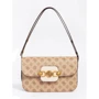 Женская сумка через плечо Guess Hensely Logo Cnvrtbl Shldr Bag каппучино (HWBB8378210-CCT): Пол Женский