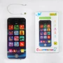 Музичний телефон WToys 16 сенсорних кнопок, світло, вірші, цифри, скоромовки, тварини, звуки, від акумулятора, провід Type-C (TK - 11206)