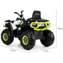 Детский электромобиль Квадроцикл Bambi Racer M 4081EBLR-1-5 до 50 кг: Материал колес EVA