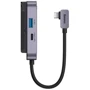 Адаптер Baseus Adapter PadJoy USB-C to USB3.0+HDMI+USB-C Dark Gray (WKWJ000013): Інтерфейс підключення USB-C