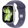 Apple Watch Series 11 GPS 42mm Silver Aluminium Case with Purple Fog Sport Band - M/L (MEU74)