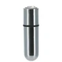 Вибропуля PowerBullet - First-Class Bullet 2.5" with Key Chain Pouch, Silver