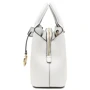 Жіноча сумка тоут Michael Kors біла (35H8GS7S1L-WHT): Фактура Сап'яну, матова