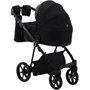 Коляска 2 в 1 Adamex Gallo Thermo GA-12 black diamond фото 9