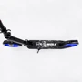 Двухколесный самокат Best Scooter WOLF Black and blue (114191): Конструкция рамы складная