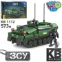 Конструктор LimoToy военный, бронетранспортер, фигурки, 573 дет. (KB 1112): Количество деталей, шт. 573
