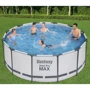 Бассейн Bestway каркасный круглый 366-122 см (56420) (фильтр-насос, тент, лестница, в коробке, 47-116-45 см) фото 2