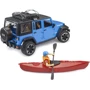 Ігровий набір Bruder Автомобіль Jeep Wrangler Rubicon Unlimited з каяком та фігуркою (02529) фото 7
