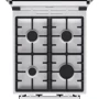 Плита комбинированная Gorenje KS5350WF: Количество газовых конфорок 4