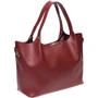 Женская сумка шоппер Ricco Grande бордовая (1L943-burgundy)