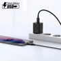 Зарядное устройство Baseus USB-C Wall Charger Super Si 25W Black with Cable USB-C to USB-C (TZCCSUP-L01): Количество USB-портов 1