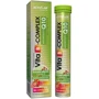 Activlab Vita B Complex + Q10 Вітамін В + Коензим Q10 20 шипучих пігулок смак полуниці