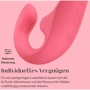 Вибратор кролик с вакуумной стимуляцией Womanizer Blend Vibrant Rose