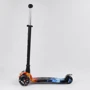 Самокат детский с алюминиевой трубкой руля + 4 колеса PU со светом Best Scooter A Black/Blue/Red (99660): Максимальная допустимая нагрузка, кг 60