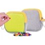 Кошелек для мелочей Pixie Crew Crazy Colors серый и неоновый желтый (PXA-07-19): Производитель Pixie Crew