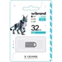 USB-флешка Wibrand 32Gb Lynx USB 2.0 Silver (WI2.0/LY32M2S): Стандарт USB USB 2.0