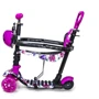 Самокат Scooter "Божья коровка" 5in1. Poppies (многофункциональный, с бортиком) - 1673138509: Количество колес 3