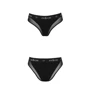 Трусики с прозрачной вставкой Passion PS002 PANTIES black, size L
