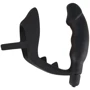 Стимулятор простаты с эрекционным кольцом Orion Black Velvets Ring & Plug