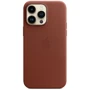 Чохол для iPhone Apple for iPhone 14 Pro Max Leather Case with MagSafe Umber (MPPQ3) : Колір коричневый