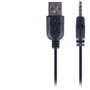 Акустическая система REAL-EL S-80, USB, Black: Материал корпуса Пластик