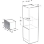 Встраиваемая микроволновая печь Gorenje BMI201AG1X: Мощность микроволновки 800 Вт