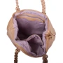 Женская сумка тоут Amelie Galanti бежевая (A991301-1-beige): Фактура Зернистая, Матовая
