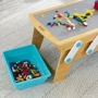 Деревянный игровой стол для конструкторов KidKraft Building Bricks (17512) фото 5