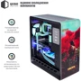 Корпус QUBE Hawk Black Far Cry 6 Printed (QBX4A_WBNU3PFC): Матеріал передній панелі алюміній