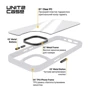 Чохол для iPhone ArmorStandart UNIT2 Case White для iPhone 15 (ARM69966): Тип чохла накладка на заднюю часть