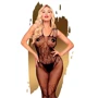 Бодистокинг из сетки и кружева Penthouse DIRTY MIND (черный, S-L)